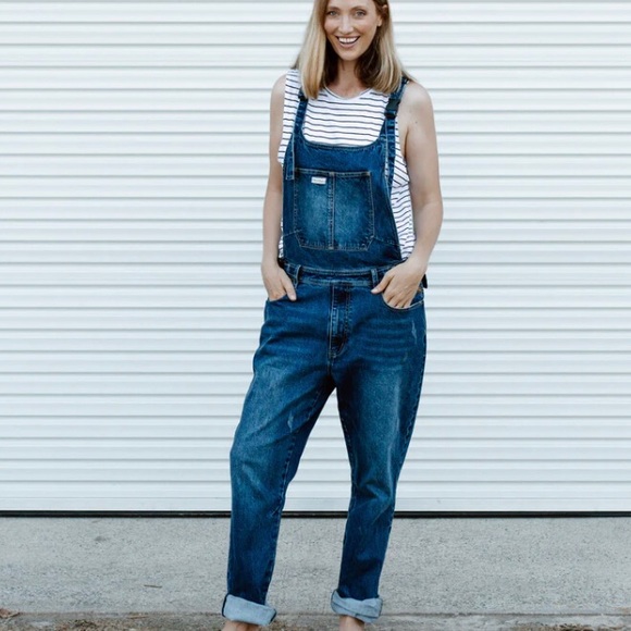 The Mumsie Denim - Rompaz unisex babywearing denim overalls